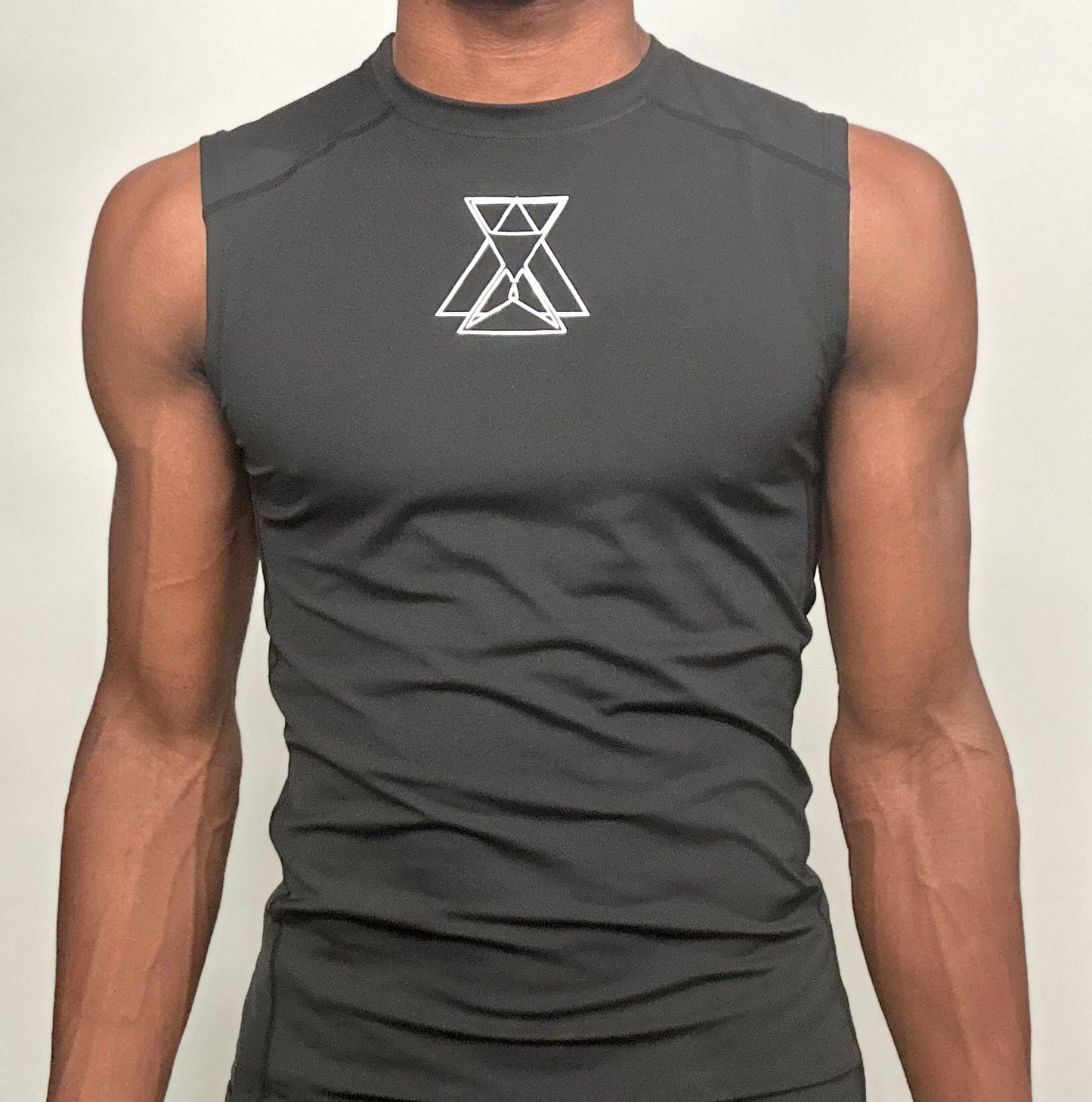 PXP Sleeveless black compression shirt
