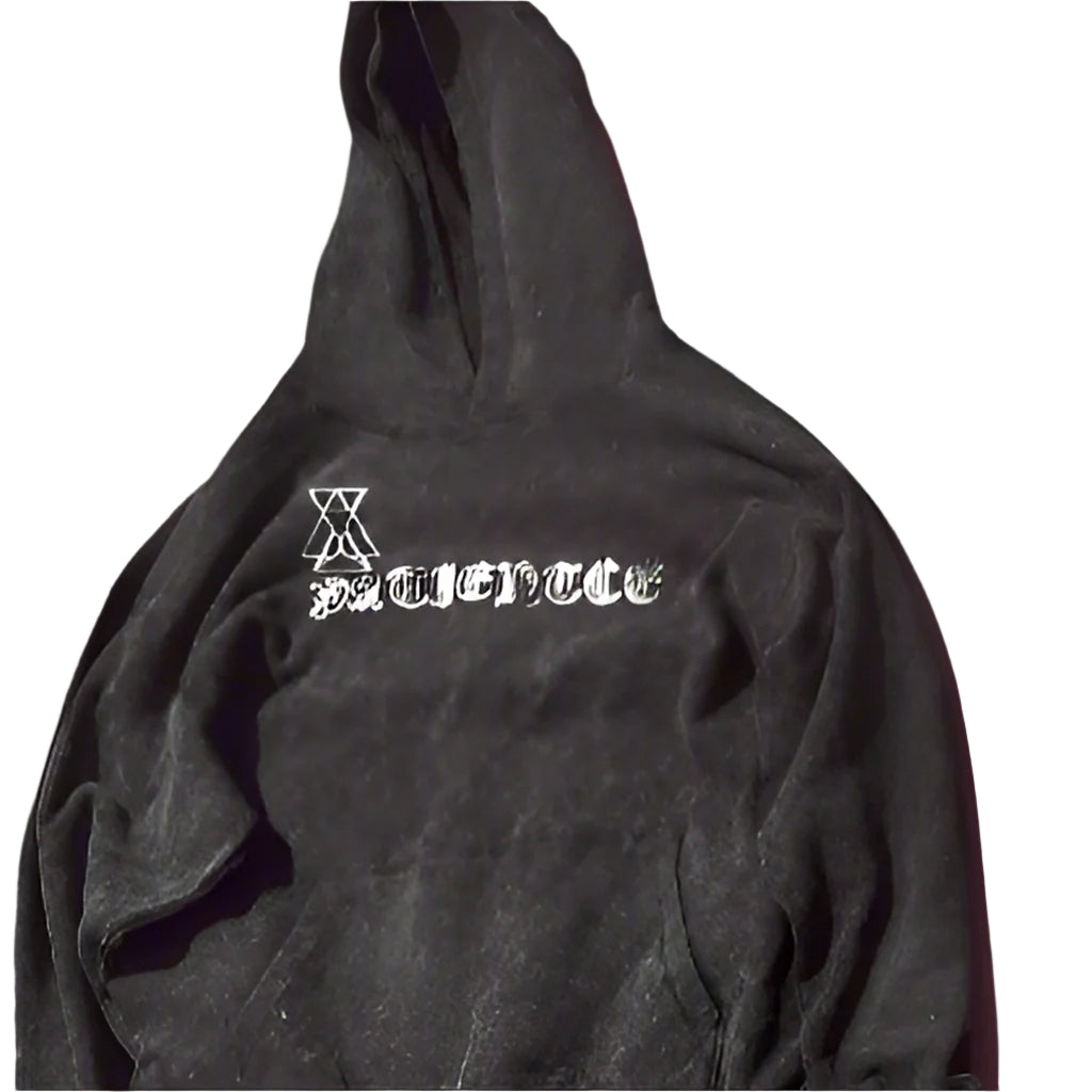 PXP FADED BLACK HOODIE