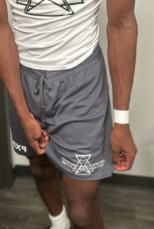 PXP gray workout shorts