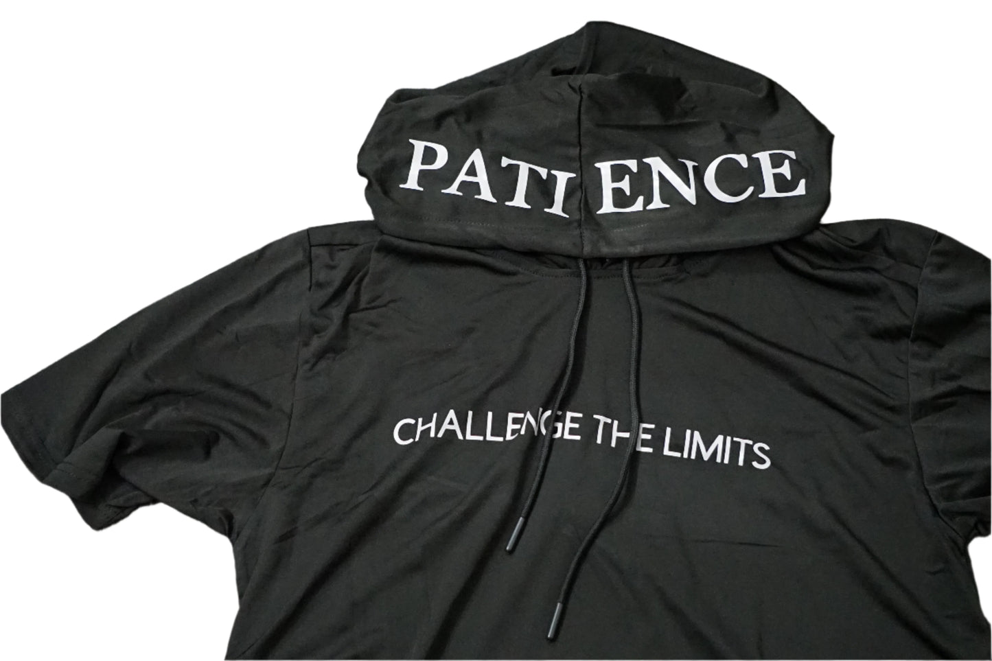Black C.T.L short sleeve hoodie