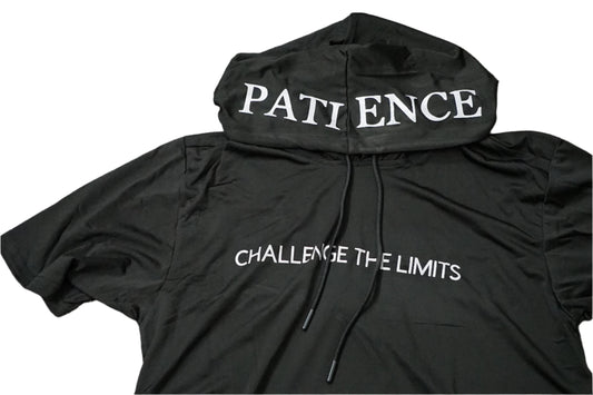Black C.T.L short sleeve hoodie