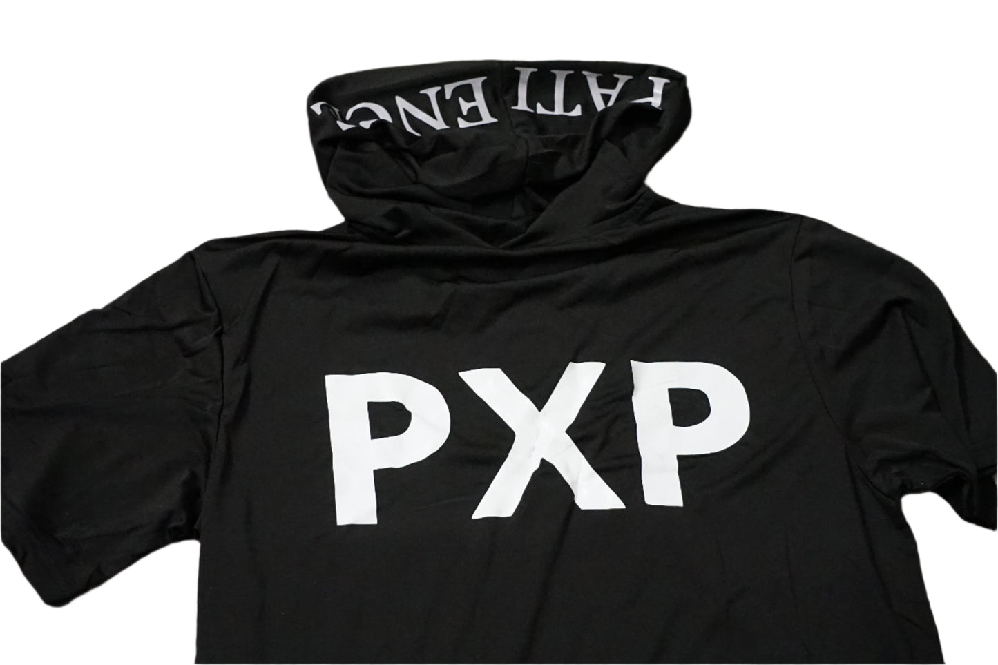 Black C.T.L short sleeve hoodie