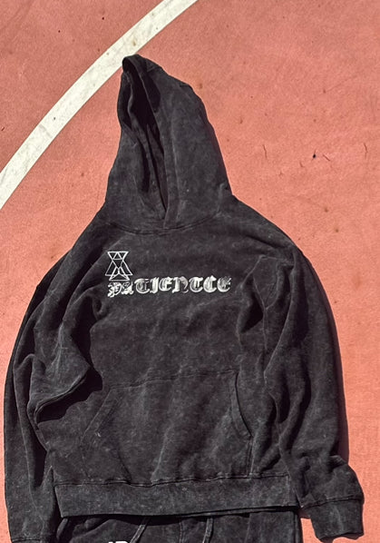 PXP FADED BLACK HOODIE